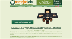 Desktop Screenshot of naranjaslola.com